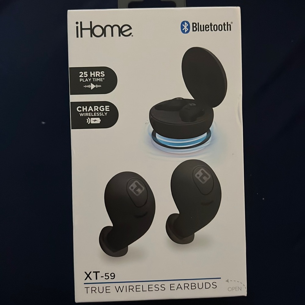 iHome Bluetooth wireless earbuds